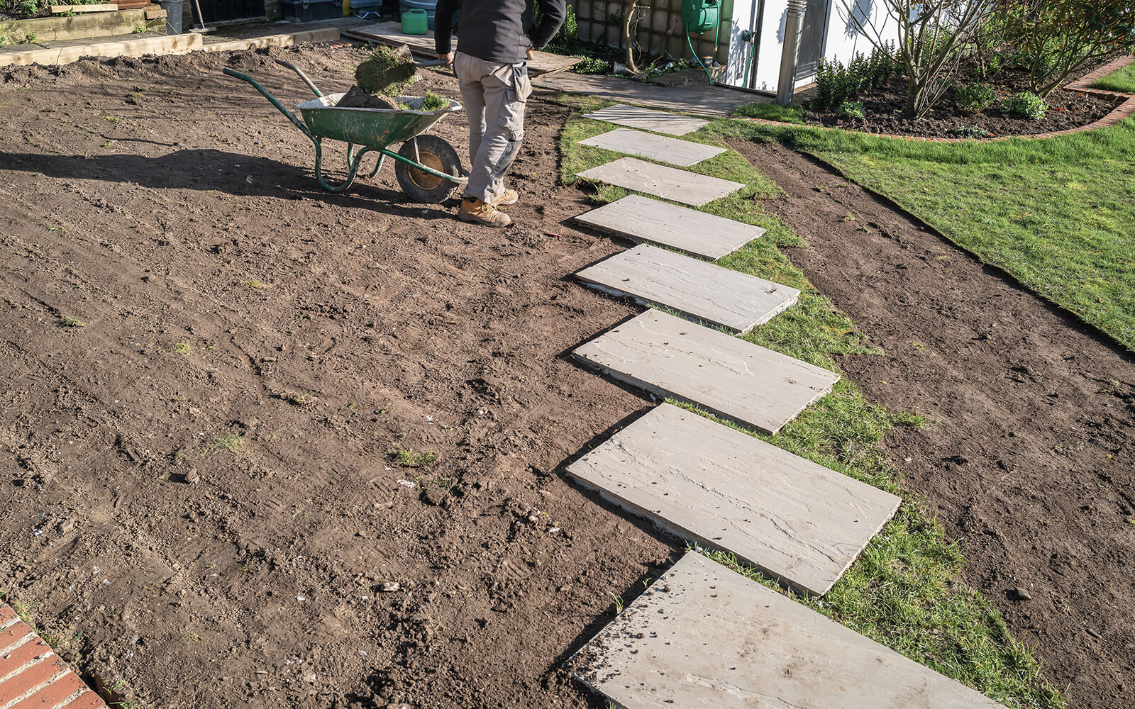 Timberland Landscaping Work